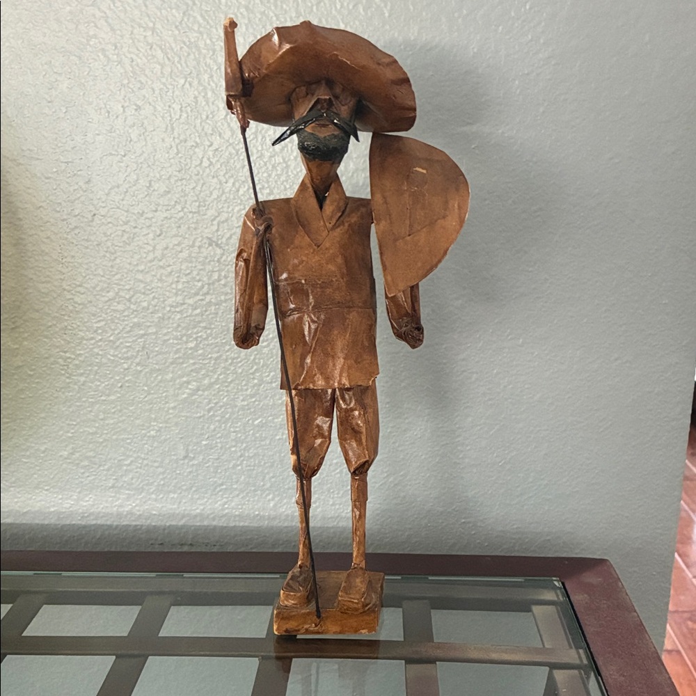 Artisan Crafted Brown paper Sculpture